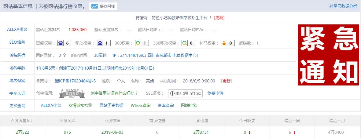 育廚網(wǎng)整站綜合排名